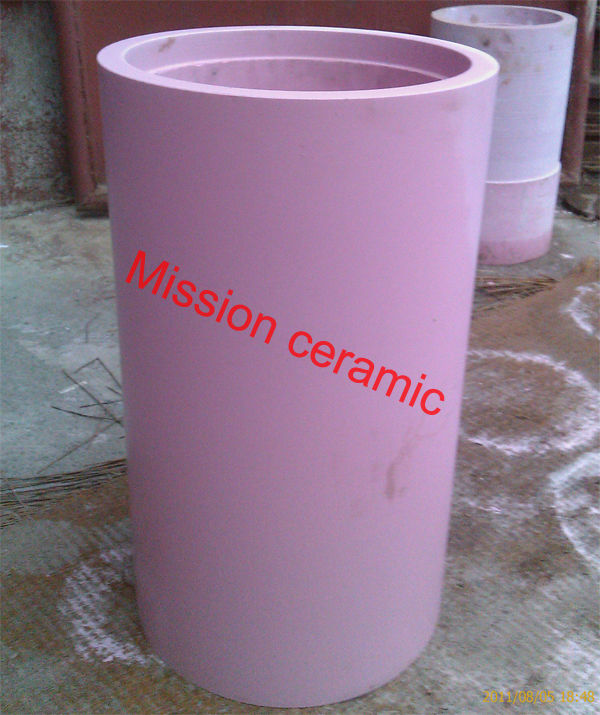 Mud pump ceramic cylinder liner